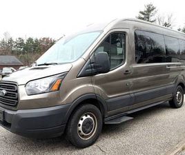 2019 FORD TRANSIT 350 XLT 15 PASSENGER VAN HIGH TOP LEATHER 1-OWNER