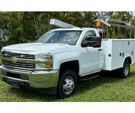 2015 CHEVROLET SILVERADO 3500HD 6.6L DURAMAX TURBO DIESEL UTILITY BED