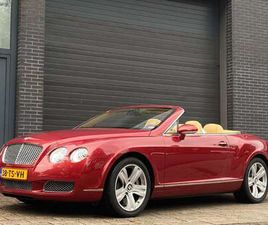 BENTLEY CONTINENTAL GTC 6.0 W12 UNIEK NL-AUTO/1STE-EIGENAAR/DEALERONDERHOU