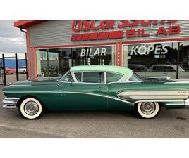 1958 BUICK CENTURY VERT AUTOMATIQUE CONDUITE À GAUCHE IN...