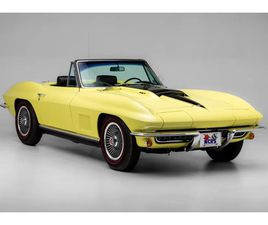 CORVETTE C2 1967 CHEVROLET CORVETTE CONVERTIBLE