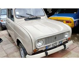 1982 RENAULT 4L BEIGE MANUEL, 4 VITESSES CONDUITE À GAUCH...