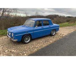 RENAULT R 8 1968 RENAULT 8 BLEU MANUEL, 5 VITESSES CONDUITE À GAUCHE...