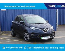 RENAULT ZOE R135 2021 - 5DR 100KW RIVIERA LIMITED EDITION R135 RAPID CHARGE AUTOMATIC