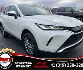 TOYOTA BLIZZARD CERTIFIED 2021 TOYOTA VENZA LIMITED BLIZZARD PEARL