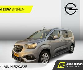 OPEL COMBO TOUR 1.2 TURBO L2H1 EDITION 7P. RIJKLAAR INCL. GARANTIE! | 7 PERSOONS | CARPLAY | TREKHAAK | LMV | CAMERA