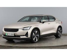 POLESTAR POLESTAR 2 DUAL MOTOR 78KWH LONG RANGE FASTBACK AUTO 4WDE 5DR