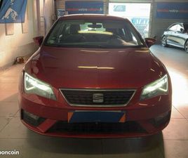 SEAT LEON SEAT LEON 5 PORTES PHASE 2 1.2 TSI 110 CV - 1ERE MAIN - JAMAIS ACCIDENTÉ - VÉHICULE FRANÇAIS - RADARS - GPS - CLIM - ACCOUDOIR - AUCUN FRAIS À PRÉVOIR