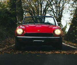 FIAT 124 SPIDER CS SPIDER AMERICA PININFARINA