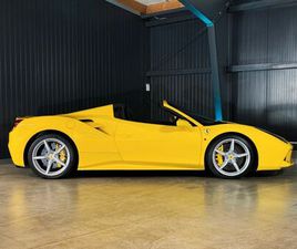 FERRARI 488 SPIDER + GIALLO MODENA + SCUDERIA SHIELDS