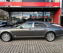 BENTLEY MULSANNE BENTLEY MULSANNE - BENTLEY-SCHECKHEFT - PERFEKT !