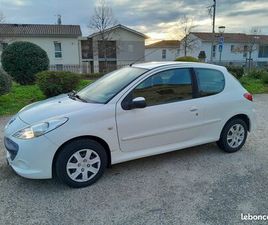 PEUGEOT 206 VENTE 206 1.4L TRENDY BLANCHE