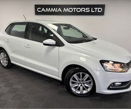 VOLKSWAGEN POLO SOCIETE *VOLKSWAGEN POLO* *LOW MILEAGE* *DSG AUTOMATIC* *MULTIFUNCTION STEERING WHEEL* *REVERSE CAMERA* *AUTO LIGHTS*