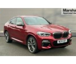 BMW X4 M40I BMW X4 X4 XDRIVE M40I 5DR STEP AUTO