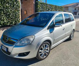 OPEL ZAFIRA OPEL ZAFIRA 01/2010. UNICO PROPRIETARIO. 7 POSTI.