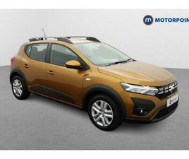 DACIA SANDERO STEPWAY 2023 DACIA SANDERO STEPWAY 1.0 TCE EXPRESSION 5DR HATCHBACK PETROL MANUAL
