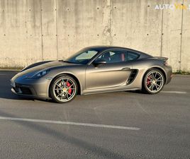 PORSCHE CAYMAN 718 S ZA 67 000 €