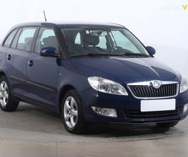 SKODA FABIA BASE 1.6 TDI TEMPOMAT, VYHŘ. SEDAČEK ZA 4 500 €