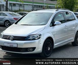 VOLKSWAGEN GOLF PLUS VI TEAM TÜV 09/25 GARANTIE SD TEMPO KL