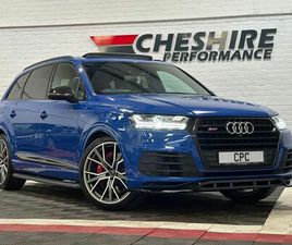 AUDI SQ7 4.0 TDI V8 5DR - NOGARO BLUE+VIRTUAL COCKPIT+BOSE SOUND+MAXTON KIT+PANROOF+HUD+CAMERA+BLACK PACK+22S