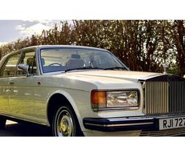 1988 ROLLS ROYCE SILVER SPIRIT BLANC AUTOMATIQUE, 4 VITES...