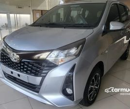 TOYOTA CALYA 2025 TOYOTA CALYA 1,2 G MPV WARNA SILVER HARGA PROMO AKHIR TAHUN DISKON BESAR