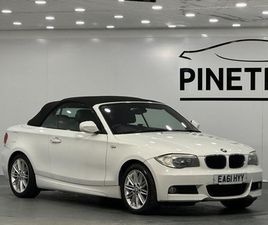 2011 (61) - 2.0 118D M SPORT CONVERTIBLE 2DR DIESEL MANUAL EURO 5 (START/STOP) (143 PS)