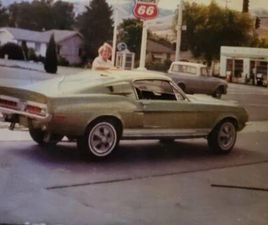 FORD MUSTANG SHELBY GT500 KR 1968 MUSTANG SHELBY GT500KR - 4 SPEED - LIME GOLD