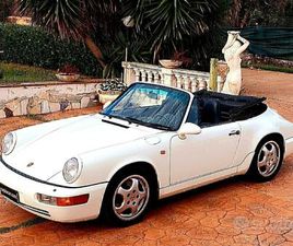 PORSCHE 964 911 CARRERA 2 CABRIOLET ASI TARGA ROMA