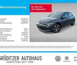 VOLKSWAGEN GOLF VIII ACTIVE ETSI NAV|LED|ACC|AHK|CAM|SHZ