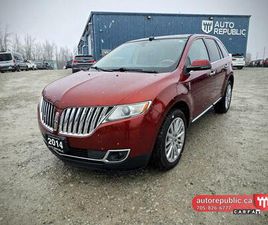 LINCOLN MKX USED 2014 LINCOLN MKX LOADED CERTIFIED DEALER MAINTAINED
