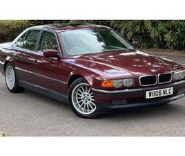 2000 BMW 7 SERIES ROUGE AUTOMATIQUE, 6 VITESSES CONDUITE...