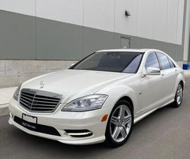 USED 2012 MERCEDES-BENZ S-CLASS S550 4MATIC-AMG SPORT PKG-NIGHT VISION-DISTRONIC