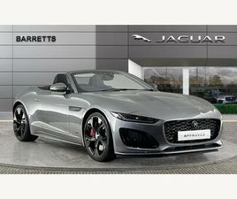 JAGUAR F-TYPE CABRIOLET P450 5.0 V8 75 PLUS AUTO EURO 6 (START/STOP) 2DR