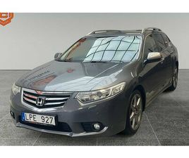 HONDA ACCORD TOURER HONDA ACCORD TOURER 2.0 AUT ELEGANCE LIFESTYLE VÄRMARE DRAG