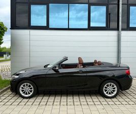 BMW 218I CABRIO KLIMA/NAVI/PDC/XENON