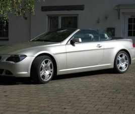 BMW 630I E64 6GANG HAND 01.12 .2027 NEU HU...