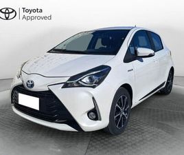 TOYOTA YARIS TOYOTA YARIS 1.5 HYBRID 5 PORTE ACTIVE PLUS DEL 2019 USATA A CAGLIARI