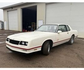 CHEVROLET MONTE CARLO 1987 CHEVROLET MONTE CARLO SS