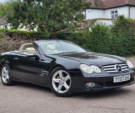2007 MERCEDES BENZ SL SERIES SL350 [272] AUTO CONVERTIBLE BLACK ULEZ COMPLIANTY