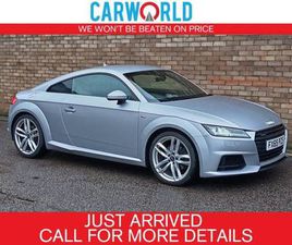 AUDI TT TT 20 YEARS 2015 AUDI TT 2.0T FSI QUATTRO S LINE 2DR S TRONIC COUPE PETROL AUTOMATIC