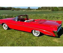 PONTIAC CATALINA 1959 PONTIAC CATALINA ROUGE AUTOMATIQUE, 4 VITESSES CONDU...