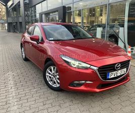 MAZDA 3 SPORT 1.5 D ATTRACTION MAGYAR. SZERVIZKÖNYV. NAVI. LED. ÜLÉS ÉS KORMÁNYFŰTÉS