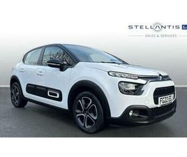 2022 CITROEN C3 1.2 PURETECH SENSE HATCHBACK 5DR PETROL MANUAL EURO 6 (START/STOP) (83 PS) HATCHBACK PET...