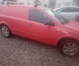 VAUXHALL, ASTRAVAN, CAR DERIVED VAN, 2006, MANUAL, 1686 (CC)