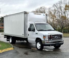 USED 2019 FORD ECONOLINE E-450 SUPER DUTY 16-FOOT CUBE VAN WITH LOADING RAMP