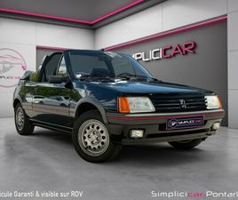 PEUGEOT 205 CABRIOLET CTI PEUGEOT 205 CTI 1.6 CABRIOLET COLLECTOR NUMÉROTÉ