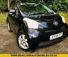 TOYOTA IQ 2009 TOYOTA IQ 1.0 VVT-I 3DR HATCHBACK PETROL MANUAL