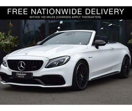 2018 MERCEDES-BENZ C CLASS C63 S PREMIUM 2DR AUTO CONVERTIBLE PETROL AUTOMATIC
