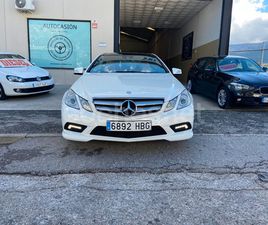 MERCEDES-BENZ CLASE E COUPE E 220 CDI BLUE EFFICIENCY ELEGANCE